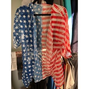 American Flag Coverup